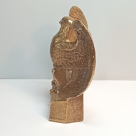 Pair of heavy brass eagle bookends. No flaws - Picture 4 of 8